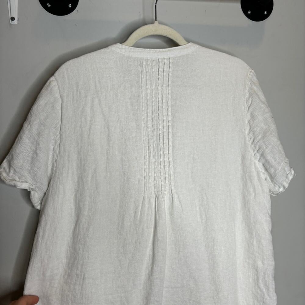 Faherty Gemina Linen Mini Dress - Picture 9 of 10